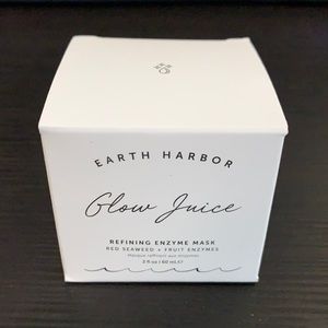 Earth harbor glow juice refining enzyme mask